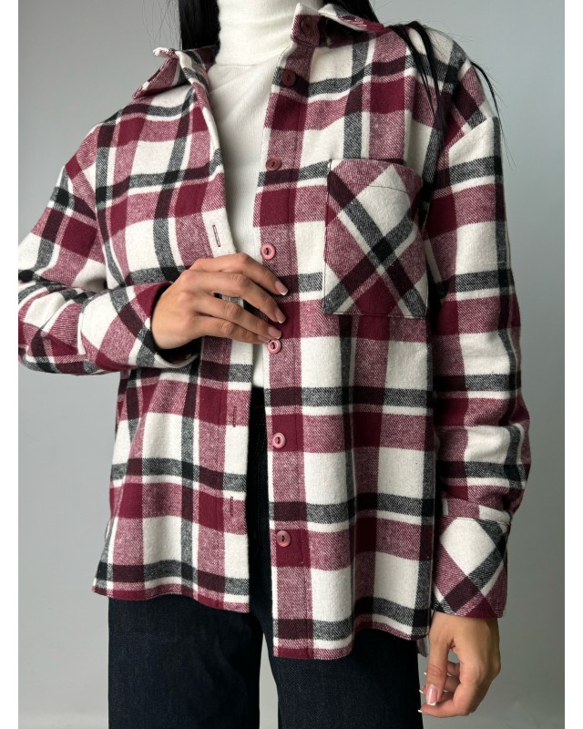 Тёплая рубашка 525