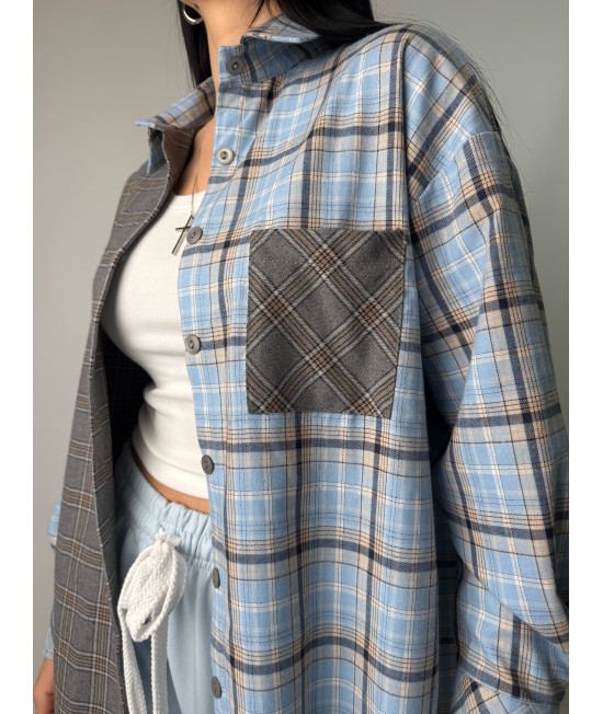 Рубашка 558 асимметрия